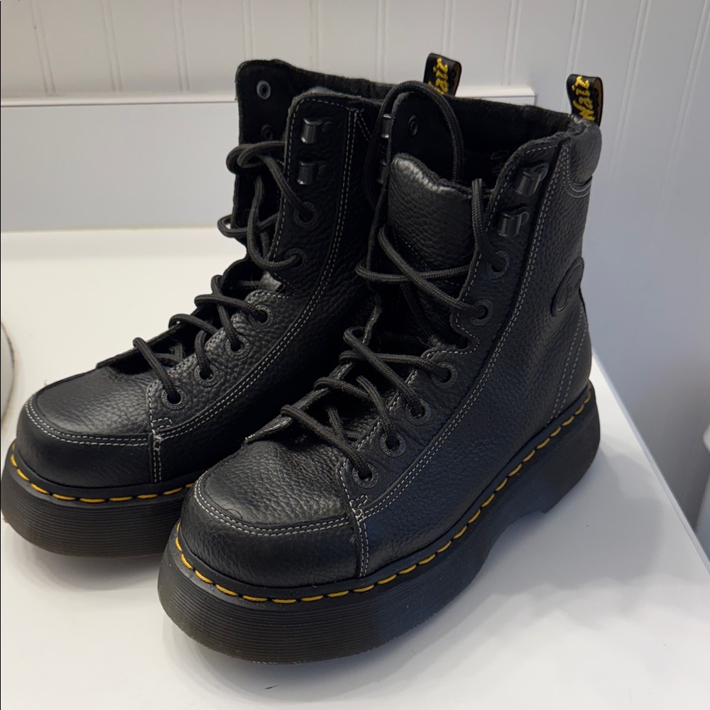 Dr. Martens Buzz platform boots